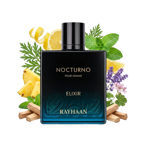 Image of Rayhaan - Nocturno Elixir - Eau De Parfum - Perfume Masculino-1