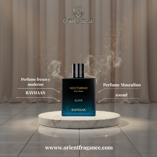 Image of Rayhaan - Nocturno Elixir - Eau De Parfum - Perfume Masculino-3