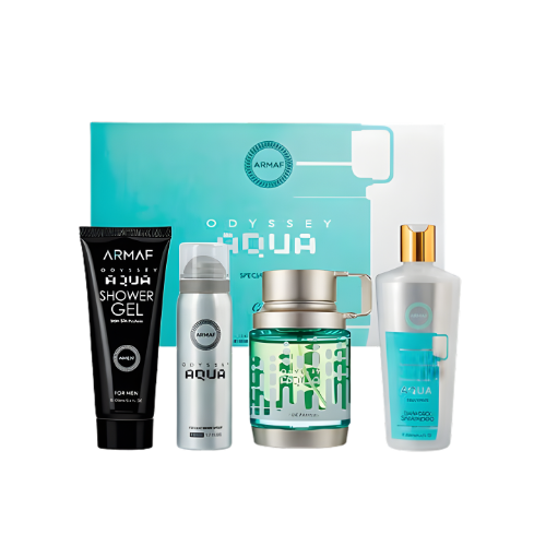 Image of Armaf - Gift Set Odyssey Aqua - 4 Piezas - Set Masculino-0