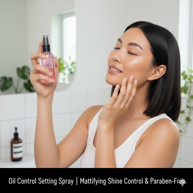 Image of Oil Control Setting Spray | Mattifying Shine Control & Paraben-Free