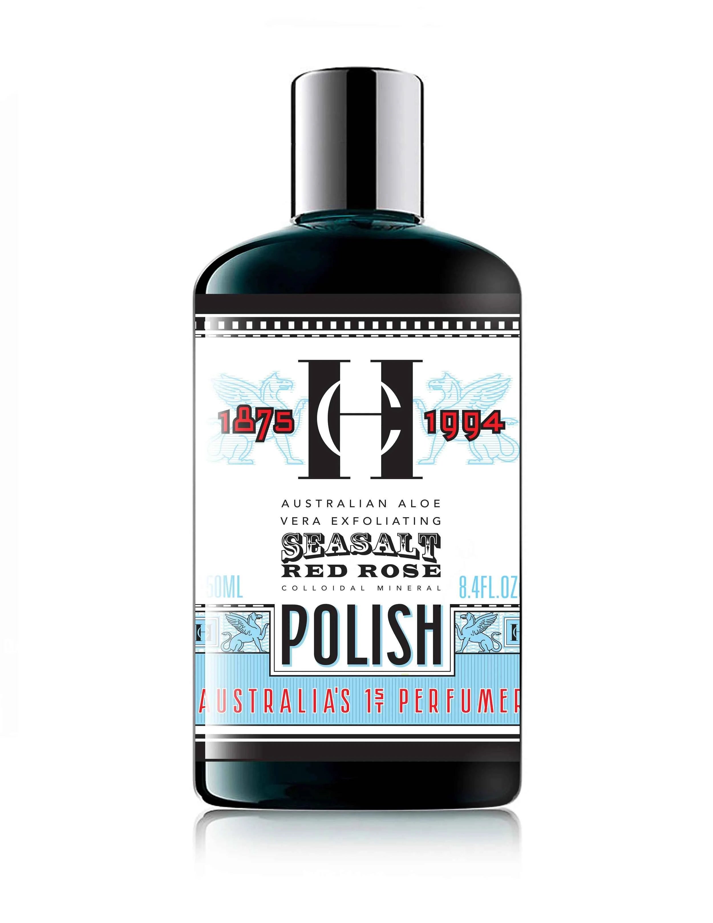 Image of CHRISTOPHER HANLON Meersalz Gel Polish | Körper + Hände | Australische Rose