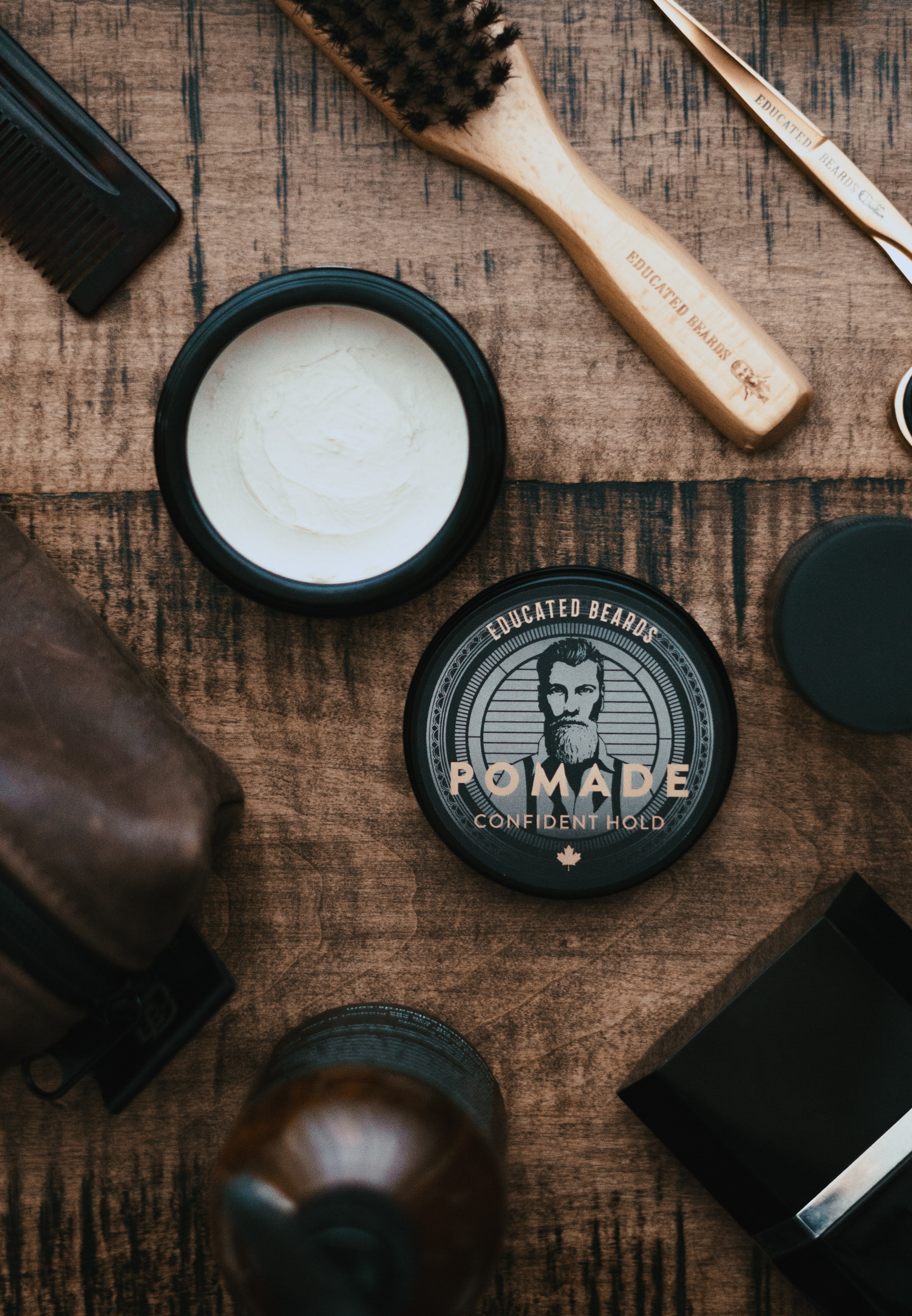Image of Educated Beards Confident Hold Pomade 86ml-4
