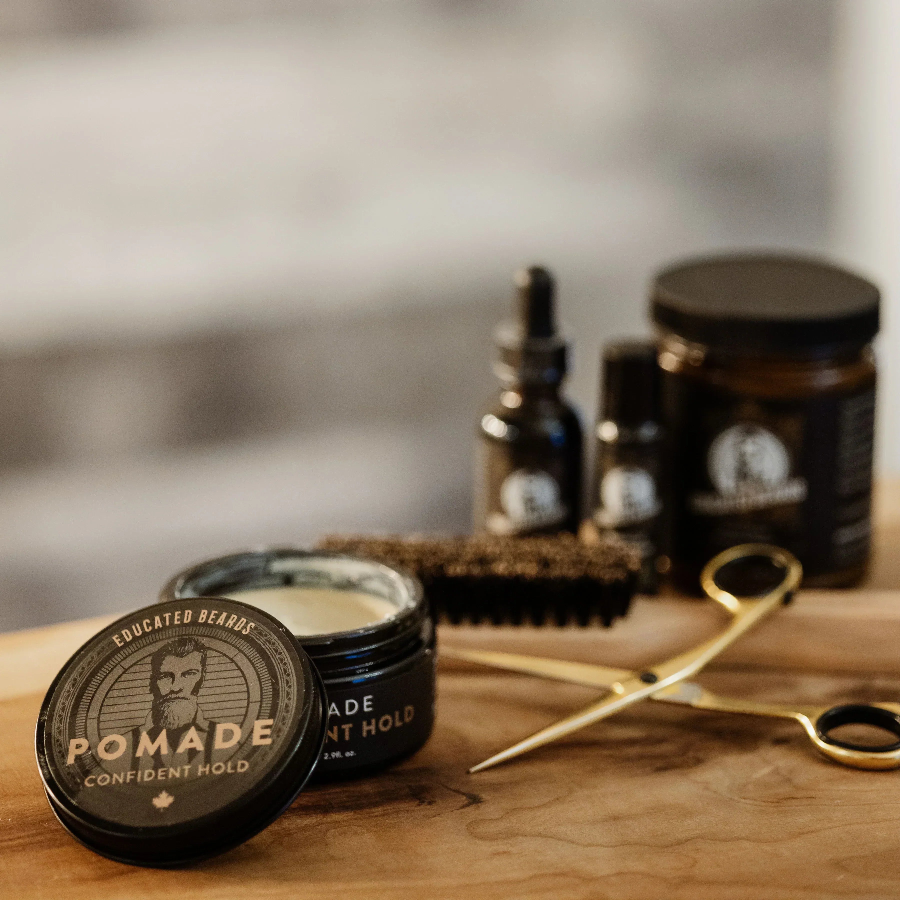 Image of Educated Beards Confident Hold Pomade 86ml-3