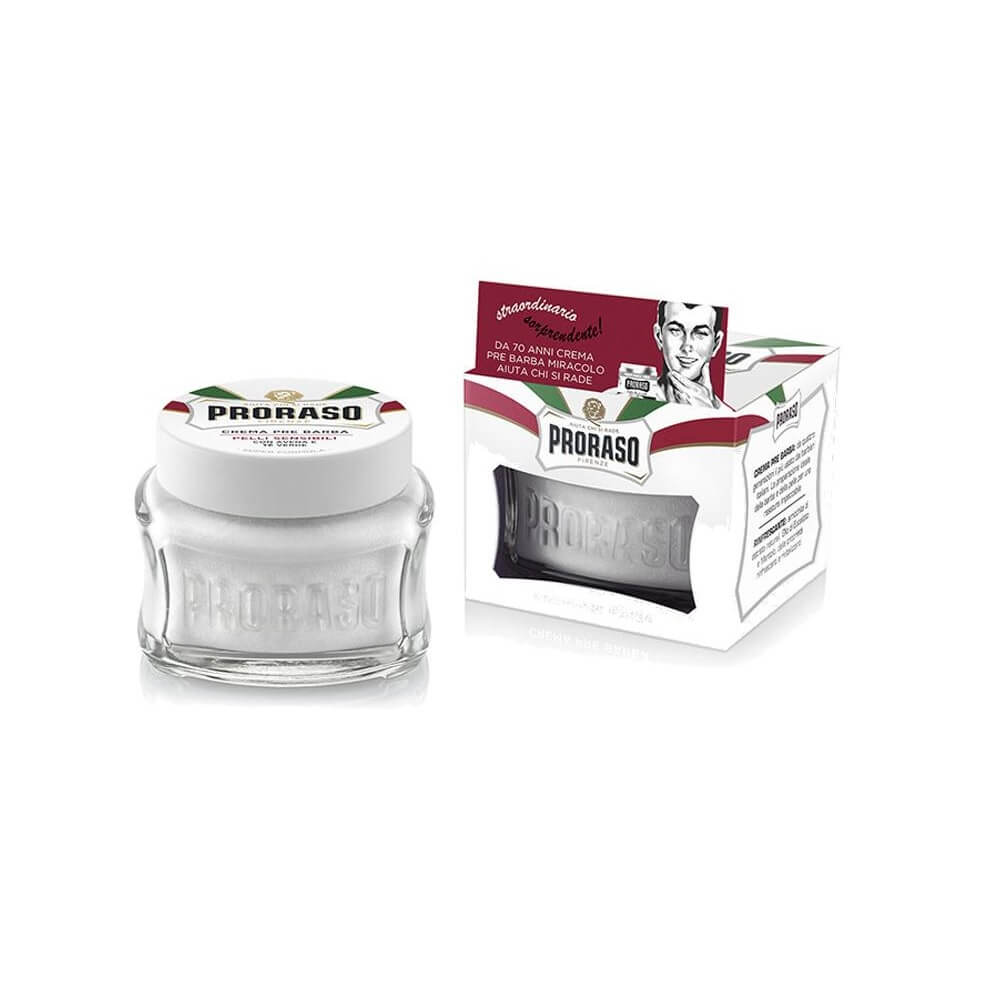 Image of Proraso Pre-Shave Cream Green Tea and Oats 100ml-0