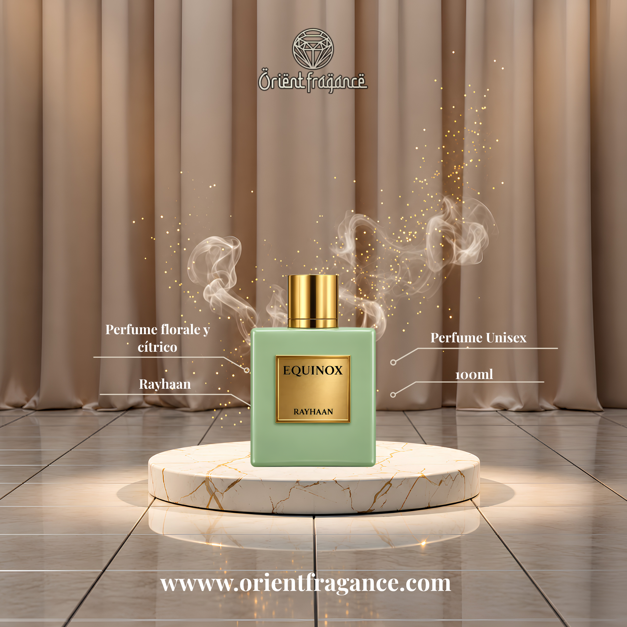 Image of Rayhaan - Equinox - Eau De Parfum - Perfume Unisex-3
