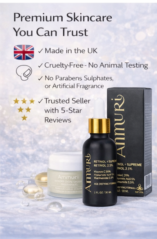 Image of Ammuri Retinol Supreme 2.5% Serum – Anti-Aging Treatment - Age-Defying Formula-3