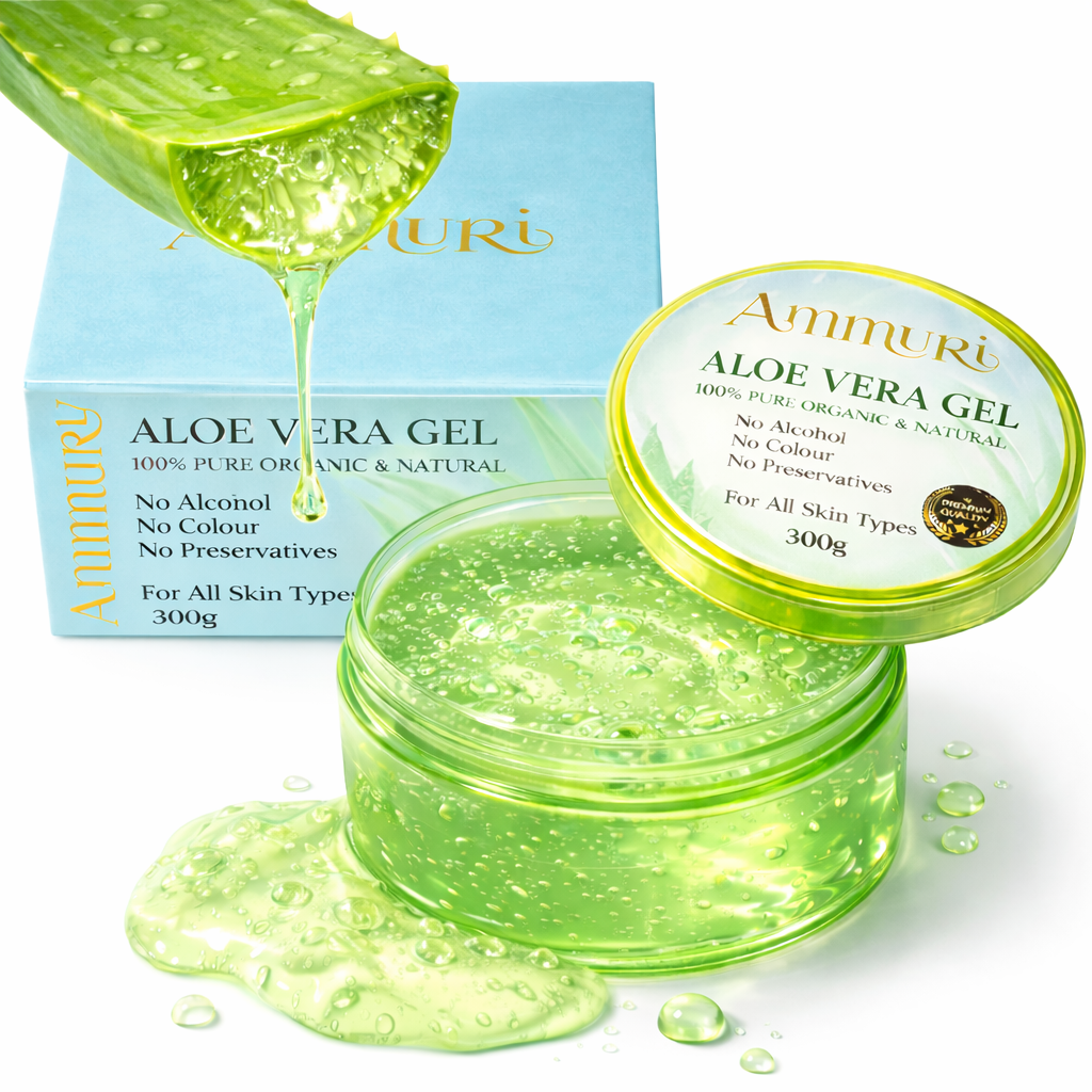 Image of Ammuri Organic Aloe Vera Gel for All Skin Types-0