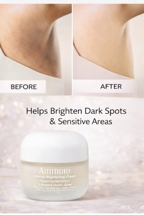Image of Ammuri Intense Lightening Skin Cream – Brightening for Bikini, Underarms & Sensitive Areas (50g)-4