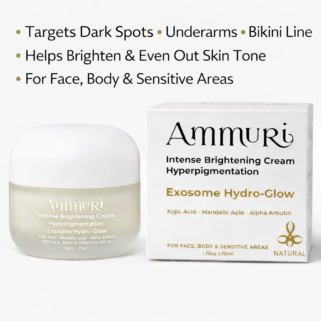 Image of Ammuri Intense Lightening Skin Cream – Brightening for Bikini, Underarms & Sensitive Areas (50g)-1