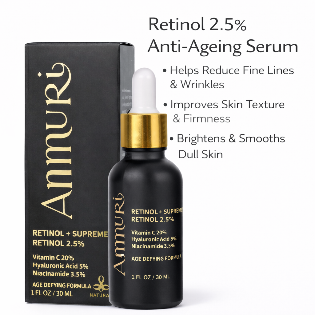 Image of Ammuri Retinol Supreme 2.5% Serum – Anti-Aging Treatment - Age-Defying Formula-0