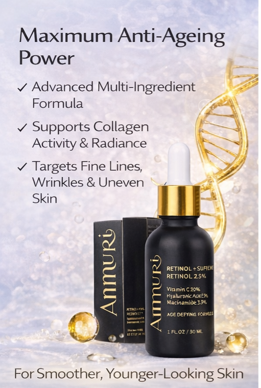 Image of Ammuri Retinol Supreme 2.5% Serum – Anti-Aging Treatment - Age-Defying Formula-1