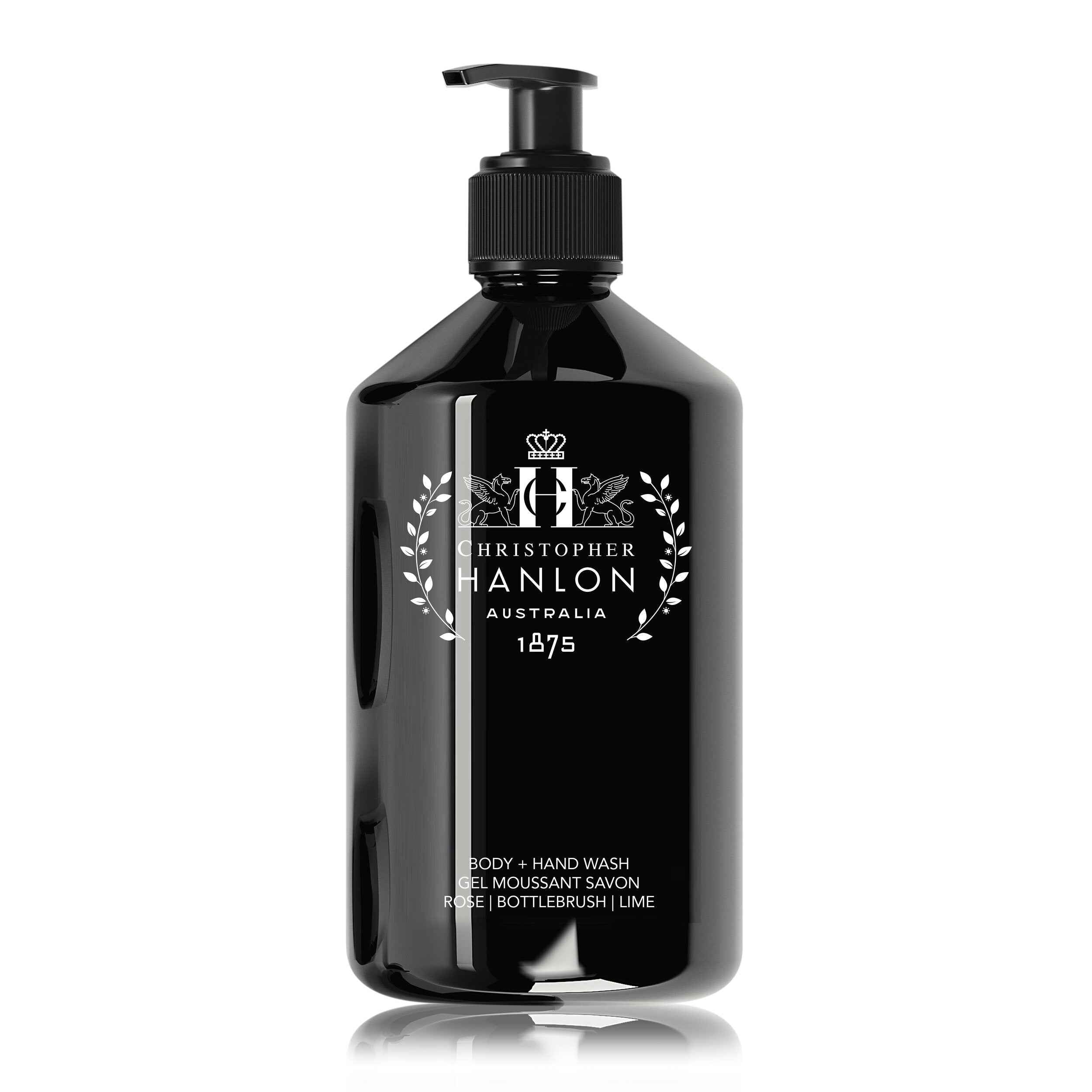 Image of CHRISTOPHER HANLON BODY + HAND WASH | ROSE, BOTTLEBRUSH + LIME