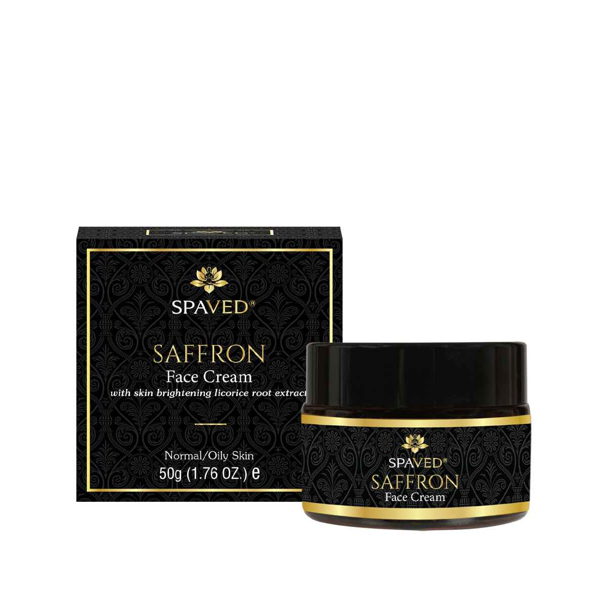 Image of Saffron Face Cream - Skin Brightening & Hydrating Solution
