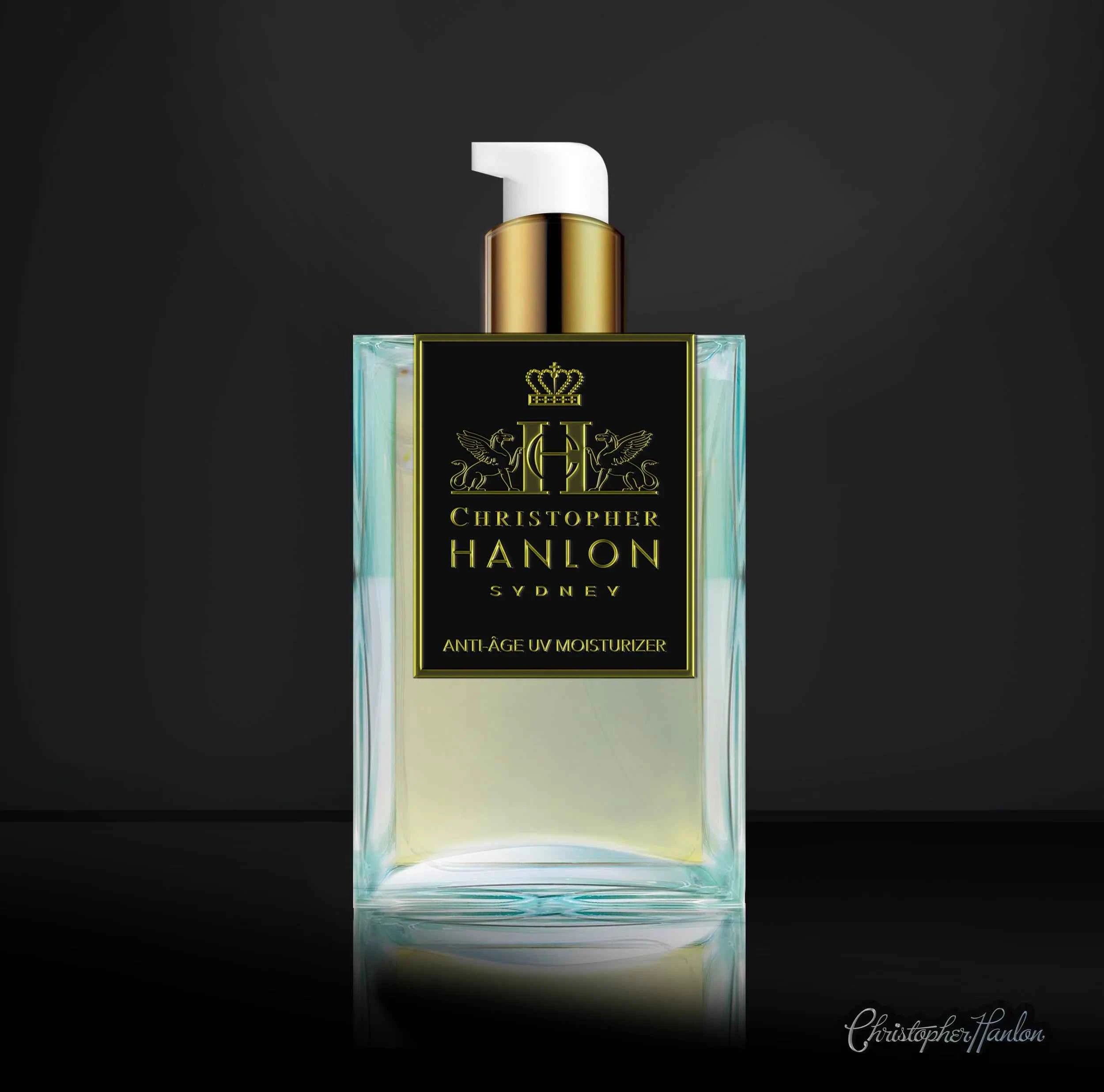 Image of ANTI-ÂGE UV MOISTURIZER | AFTER SHAVE LOTION FOR MEN – Rocks Gold + Mint