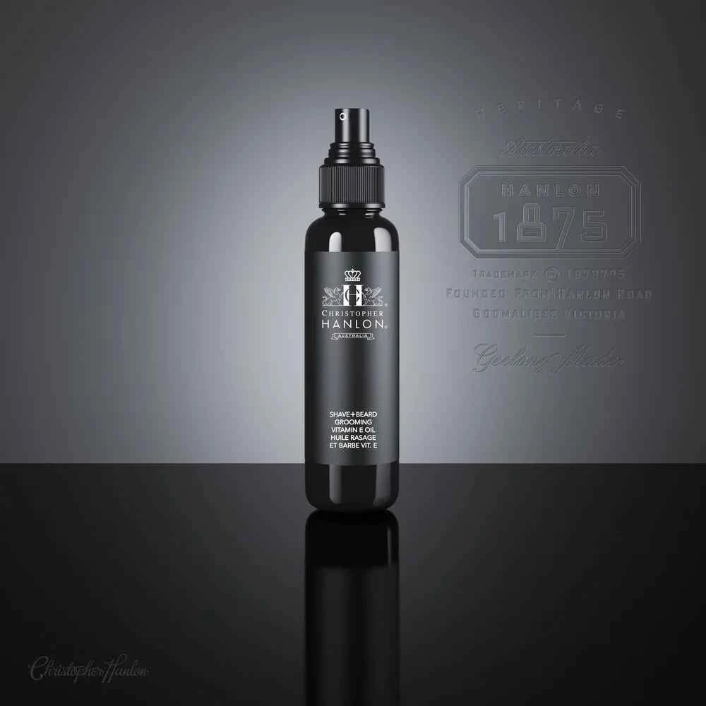 Image of CHRISTOPHER HANLON PRE-SHAVE SKIN TREATMENT + BEARD CONDITIONER | Gold Rush Bergamot + Mint