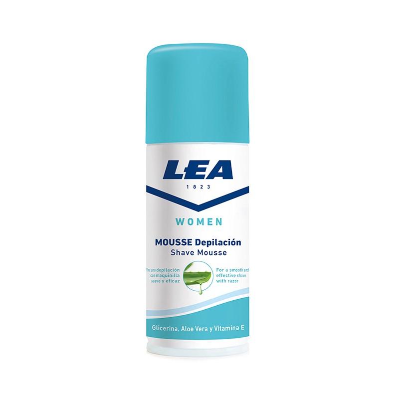 Image of Lea Women Depilatory Mousse For Razor (100 ml) Pack of 12-0
