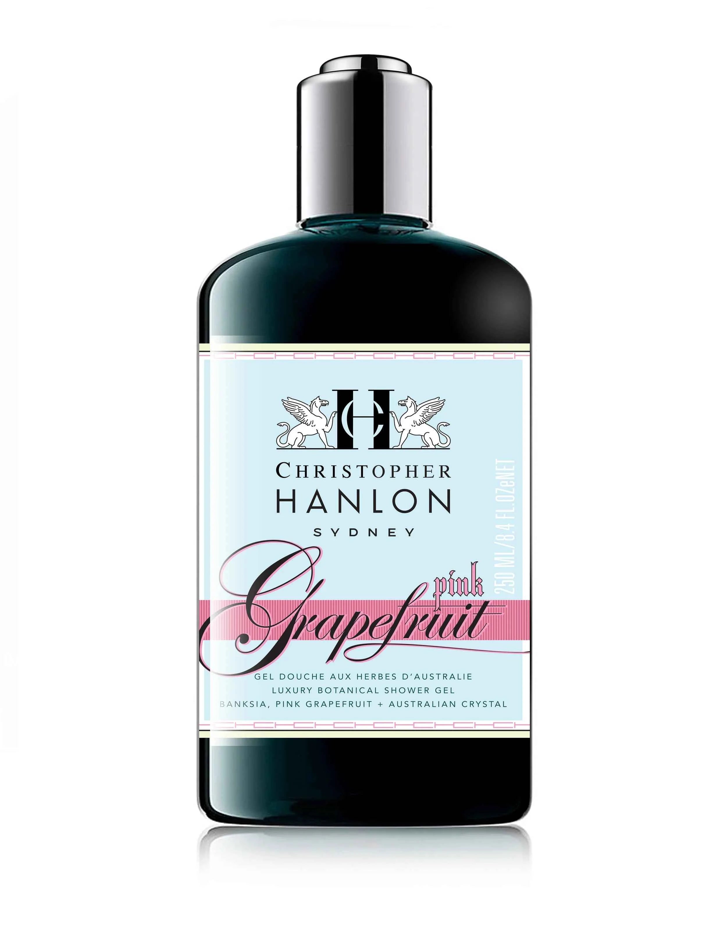 Image of CHRISTOPHER HANLON PINK GRAPEFRUIT + LIME FOAMING SHOWER GEL – with Exfoliating AHAs