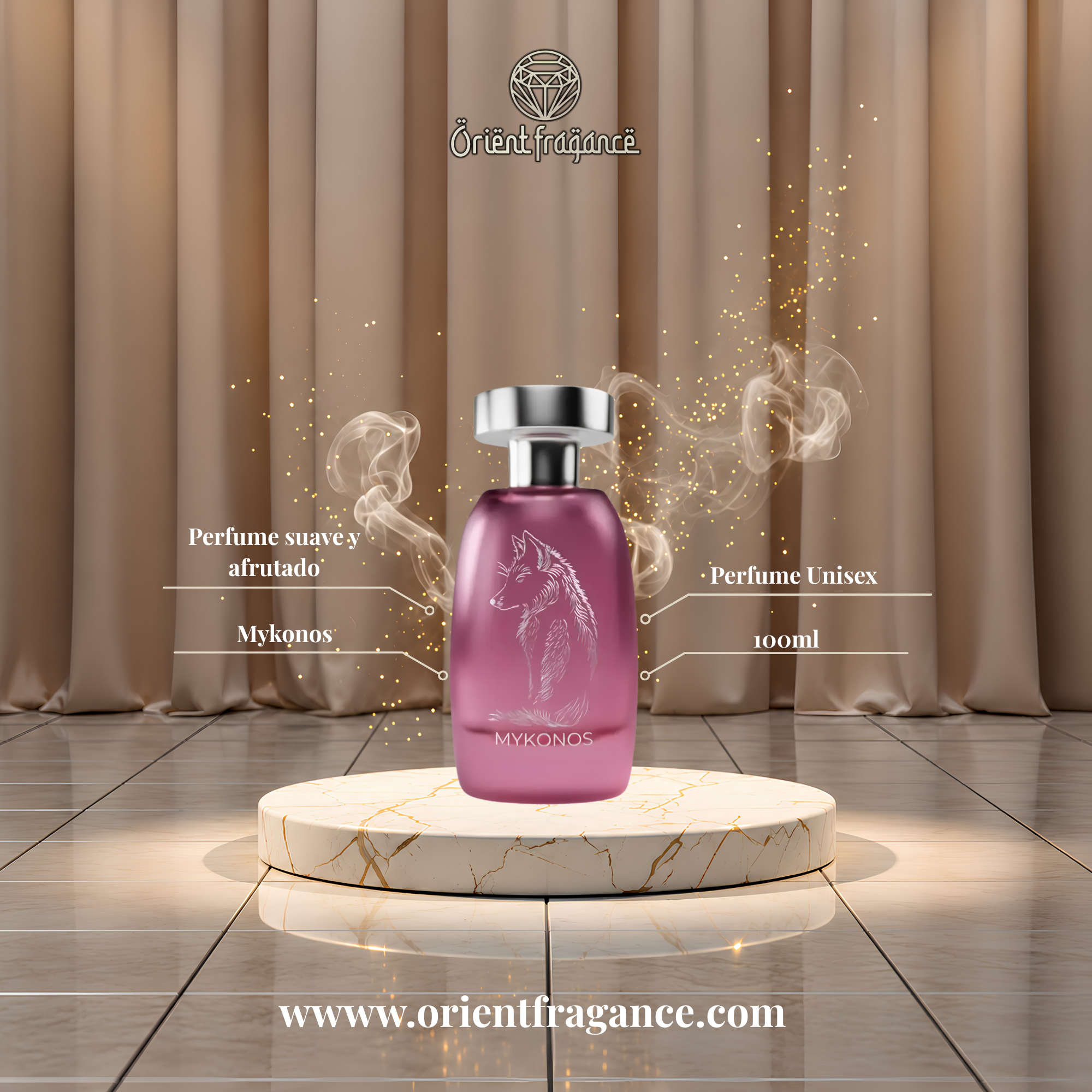 Image of Mykonos - Silent Whisper - 100ml - Extrait De Parfum - Perfume Unisex-3
