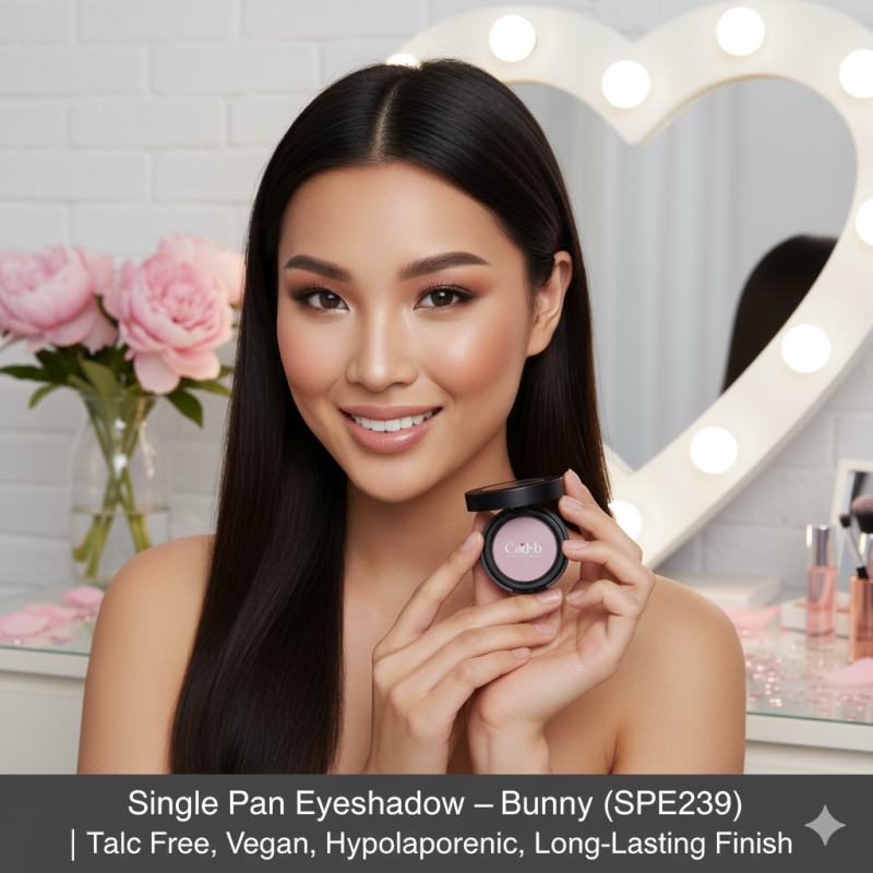 Image of Single Pan Eyeshadow – Bunny (SPE239) | Talc-Free, Vegan, Hypoallergenic, Long-Lasting