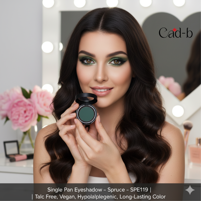 Image of Single Pan Eyeshadow – Spruce – SPE119 | Talc Free, Vegan, Hypoallergenic, Long-Lasting Color