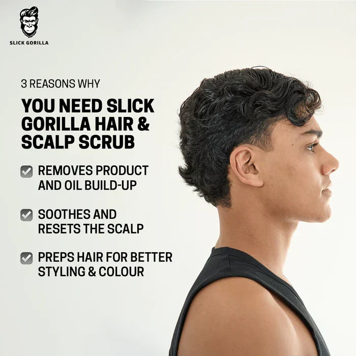 Image of Slick Gorilla Sea Salt Hair and Scalp Scrub-3