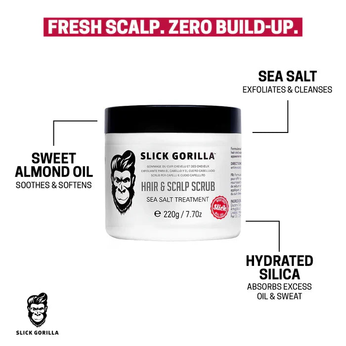 Image of Slick Gorilla Sea Salt Hair and Scalp Scrub-1