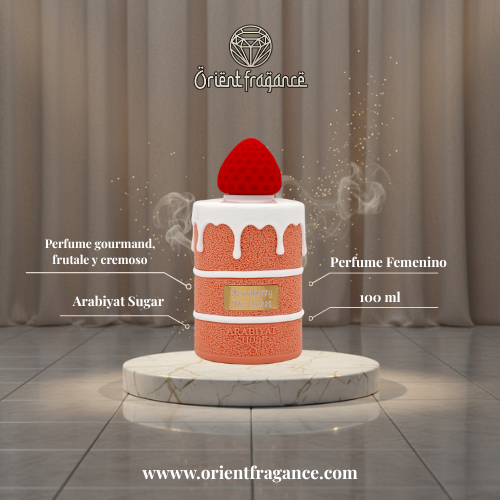 Image of Arabiyat Sugar - Strawberry Tres Leches - Eau De Parfum - Perfume Femenino-3