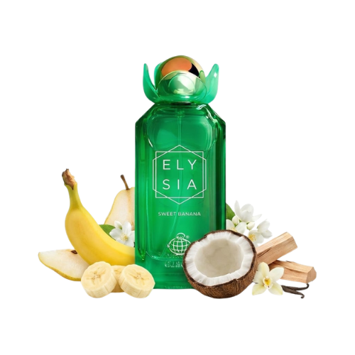 Image of Fragrance World - Elysia Sweet Banana - Eau De Parfum - Perfume Femenino-1