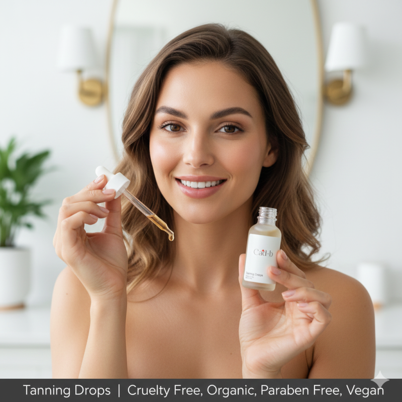 Image of Tanning Drops | Cruelty Free, Organic, Paraben Free, Vegan