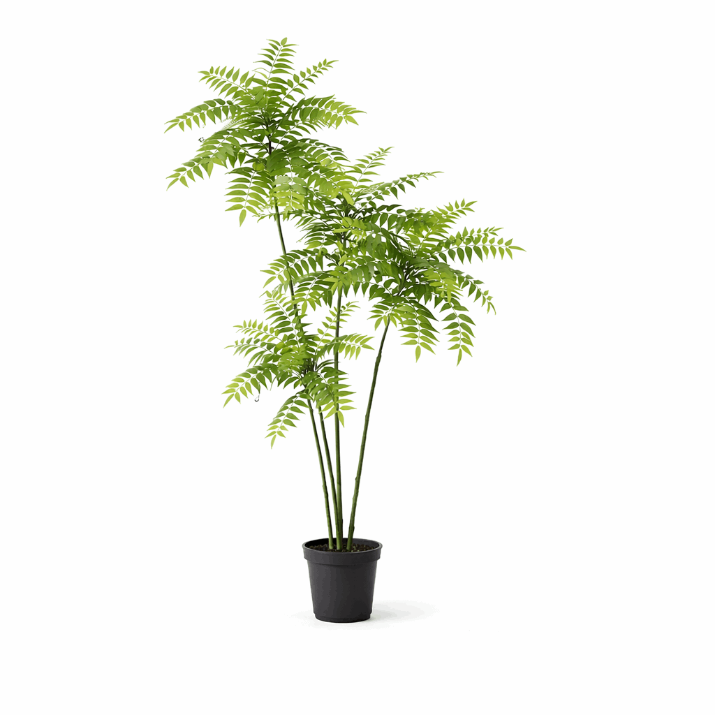 Image of Mahonia Kunstpflanze 185cm – Große Deko Kunstpflanze mit buschigem Blattwerk – Pflegefreie Zimmerpflanze für Wohnzimmer Büro & Empfangsbereich-0