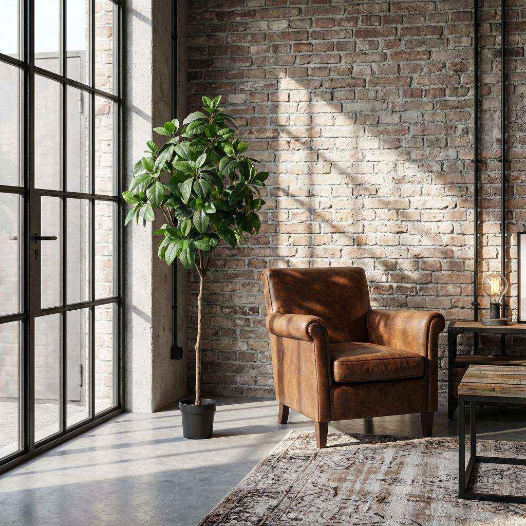 Image of Magnolia Kunstpflanze 190cm – Große Magnolienbaum Deko Pflanze – Pflegefreie Zimmerpflanze für Wohnzimmer Büro & Empfangsbereich-1