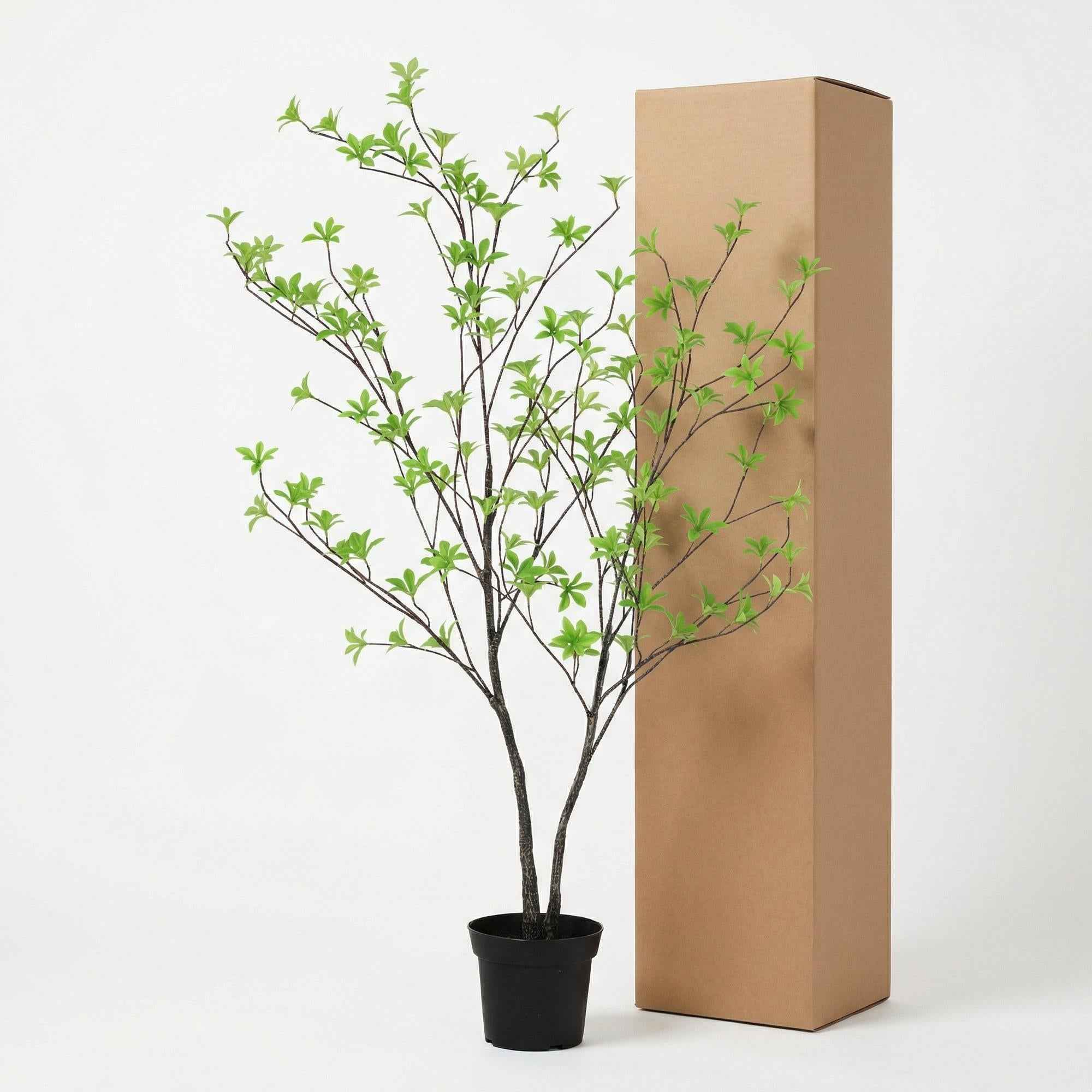 Image of Kunstpflanze Tropaeolum 110cm – künstliche Kapuzinerkresse – realistische Blatt – & Blütenoptik
