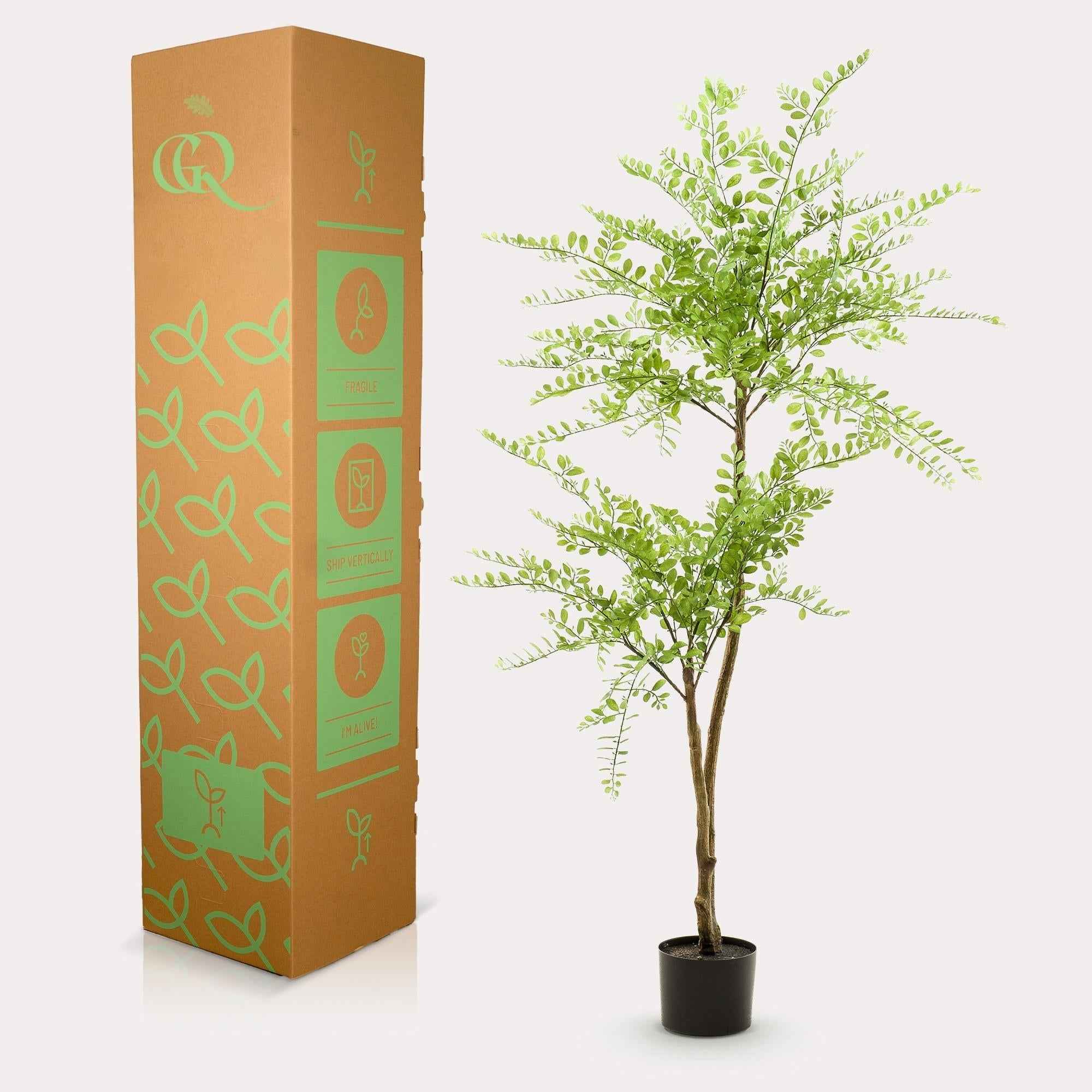 Image of Kunstpflanze Sophorabaum – Honigbaum – 140cm – Pflegeleichter Deko – Baum für Zuhause & Büro – Realistischer Look – Ideal für Wohnräume