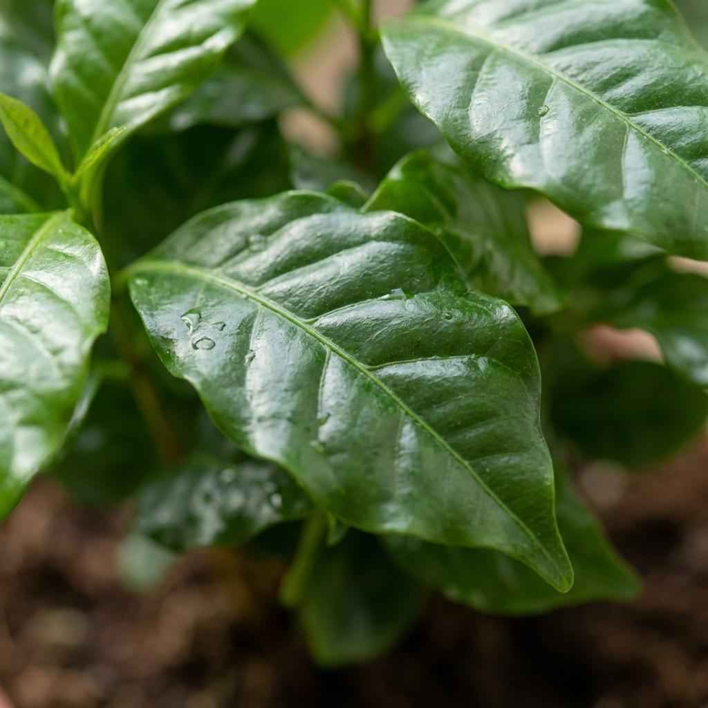 Image of Kaffeepflanze Coffea Arabica Weiß – Pflegeleichte Grünpflanze 12cm – Höhe 15-20cm – Dekorative Kaffeepflanze für Wohnzimmer Büro & Fensterbank-3