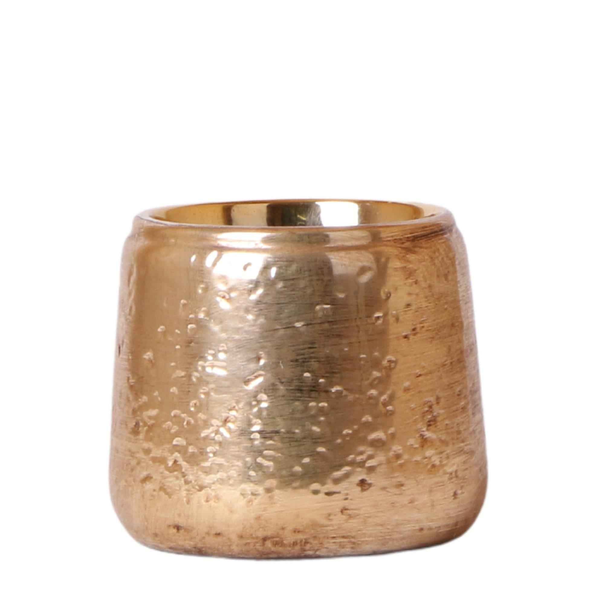 Image of Luxuriöser Blumentopf Gold – Keramik Ziertopf Ø9cm – Glänzender Pflanzkübel für Zimmerpflanzen – Edler Deko – Übertopf in Gold-0