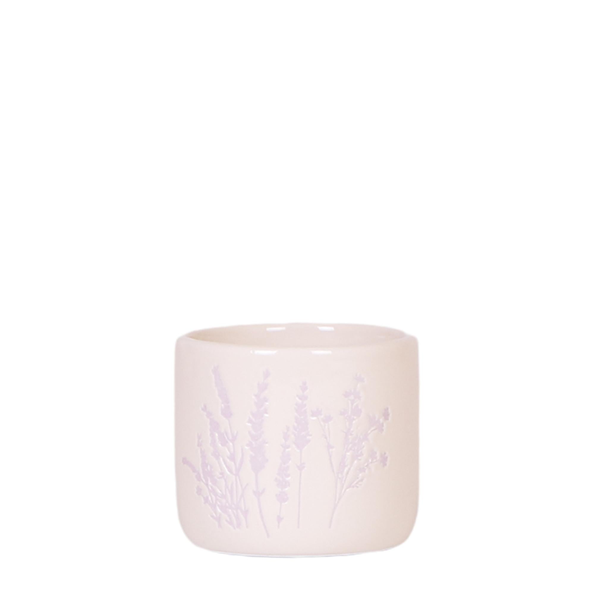 Image of Blumentopf Lavendel – Ø6cm – Pflanztopf für Mini-Pflanzen, Sukkulenten & Kräuter – Leicht & robust-0