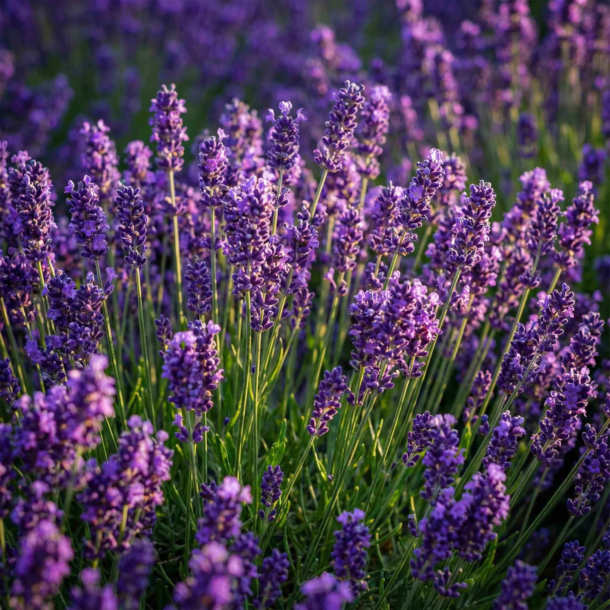 Image of Lavendel Lavandula angustifolia Munstead winterhart violett 15-25cm 12cm duftend bienenfreundlich für Garten Balkon Terrasse Beet pflegeleicht