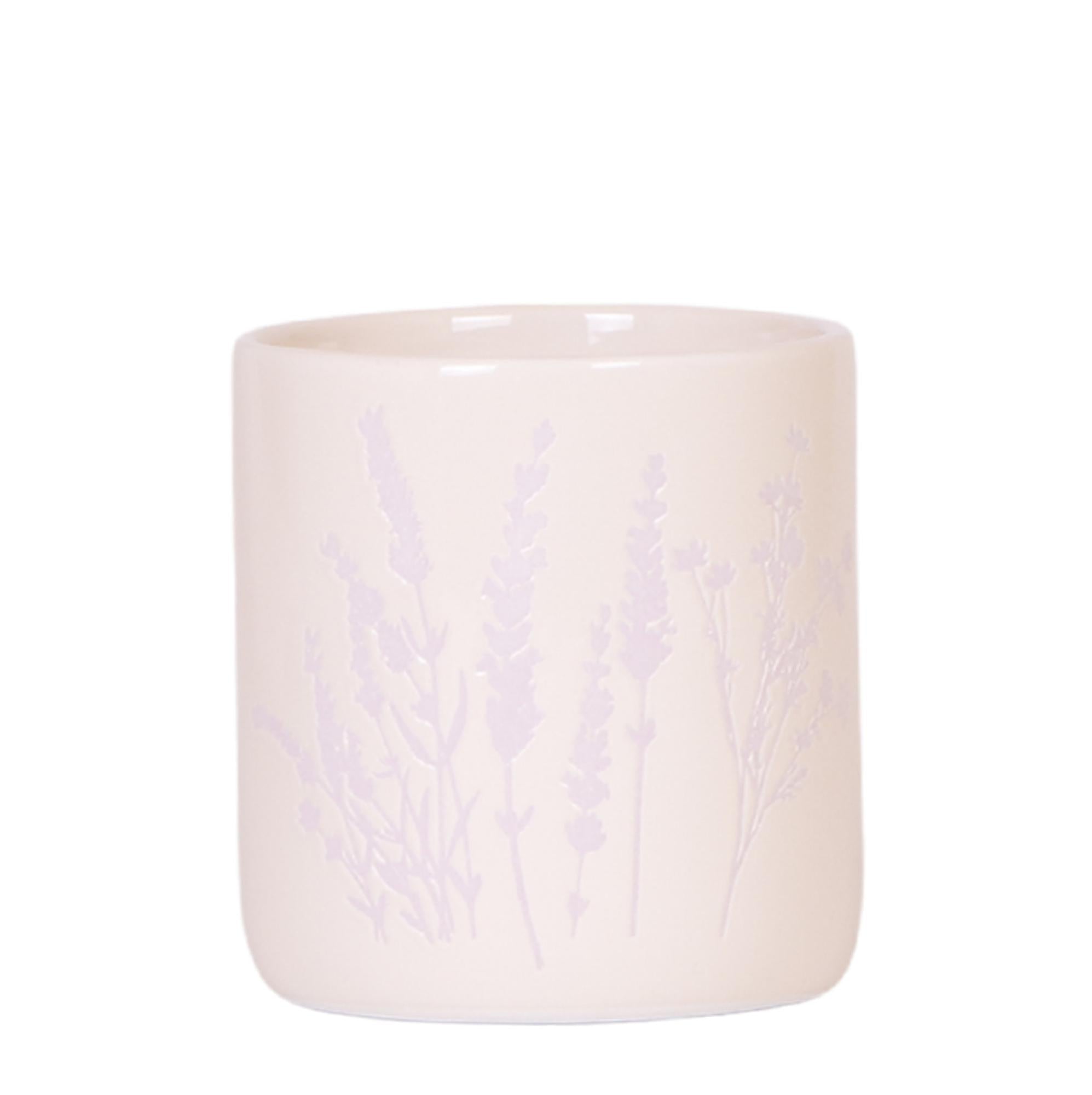 Image of Blumentopf Lavendel Ø9cm – Pflanztopf in sanftem Violett – Für kleine Zimmerpflanzen, Kräuter, Sukkulenten & Mini – Arrangements – Stilvoll & robust-0