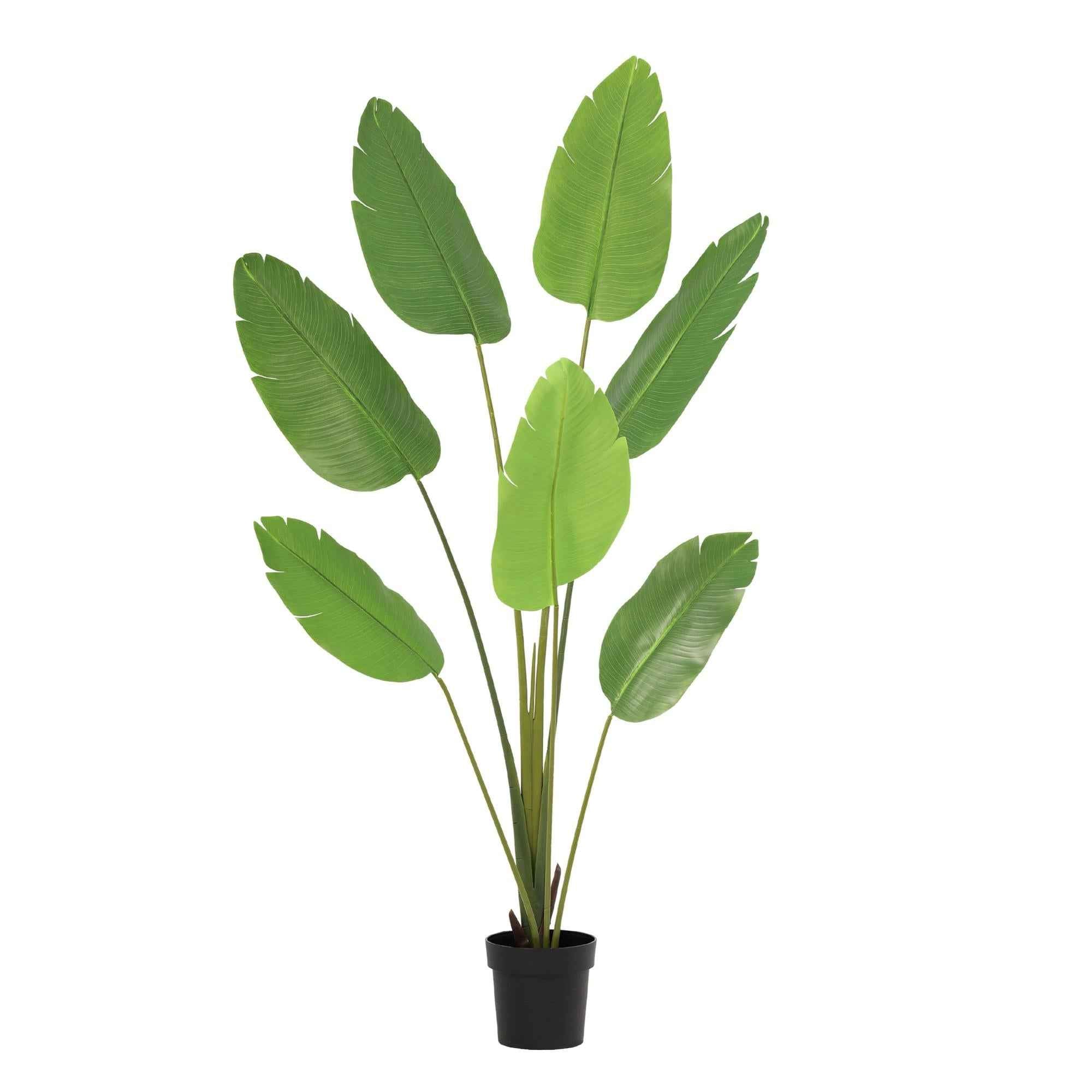 Image of Kunstpflanze Strelitzia Nicolai 170cm – künstliche Paradiesvogelblume als XXL Deko-Pflanze im Topf-0