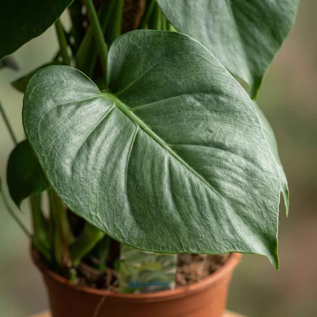 Image of Monstera deliciosa am Moosstab 90cm 19cm Zimmerpflanze pflegeleicht Fensterblatt mit großen dekorativen Blättern für Wohnzimmer Büro Schlafzimmer-3