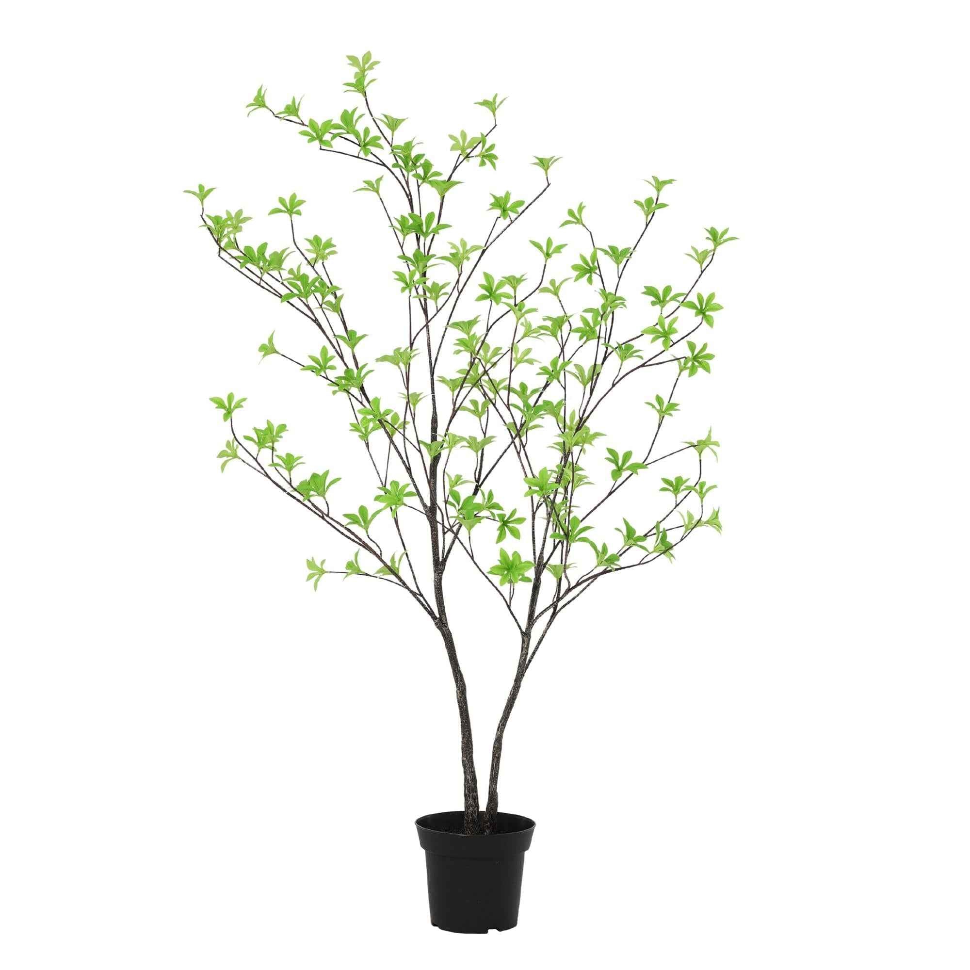 Image of Kunstpflanze Tropaeolum 110cm – künstliche Kapuzinerkresse – realistische Blatt – & Blütenoptik