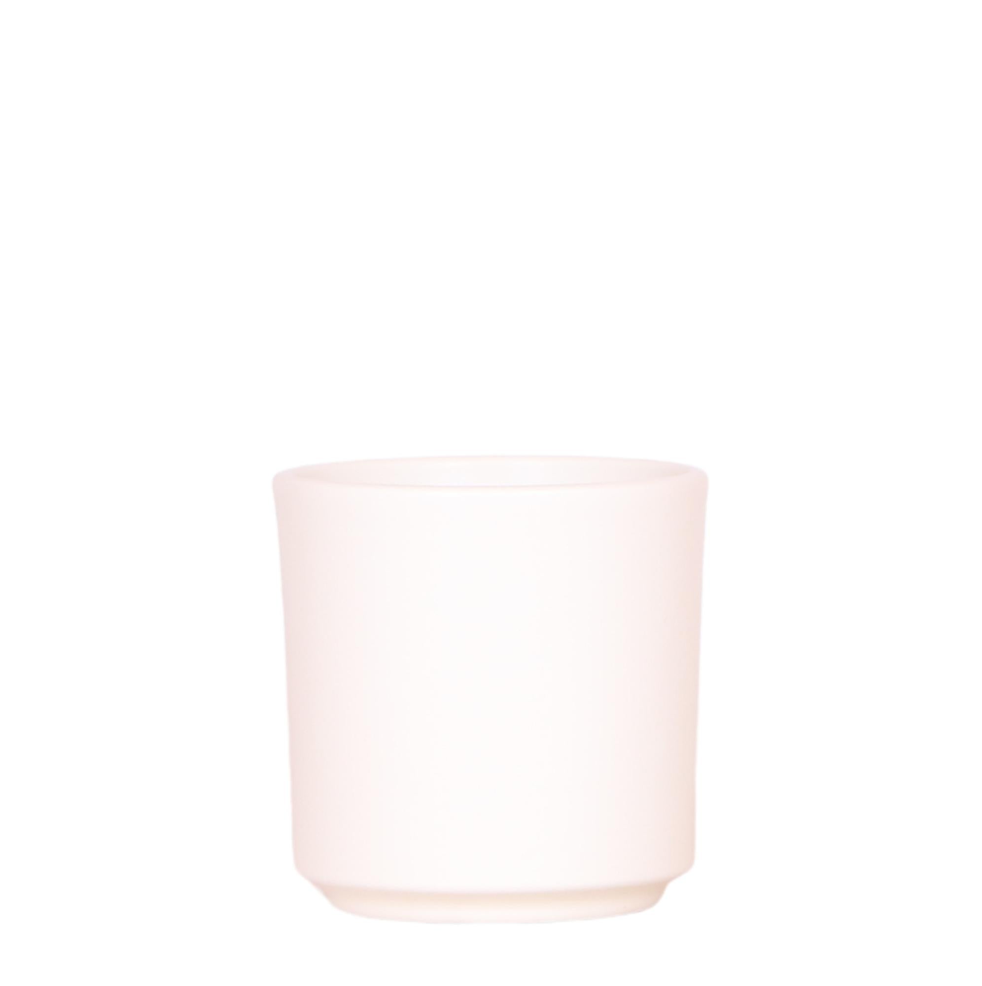 Image of Simplicity Blumentopf Weiß – Ø9cm – Blumentopf für kleine Zimmerpflanzen, Sukkulenten & Kräuter-0