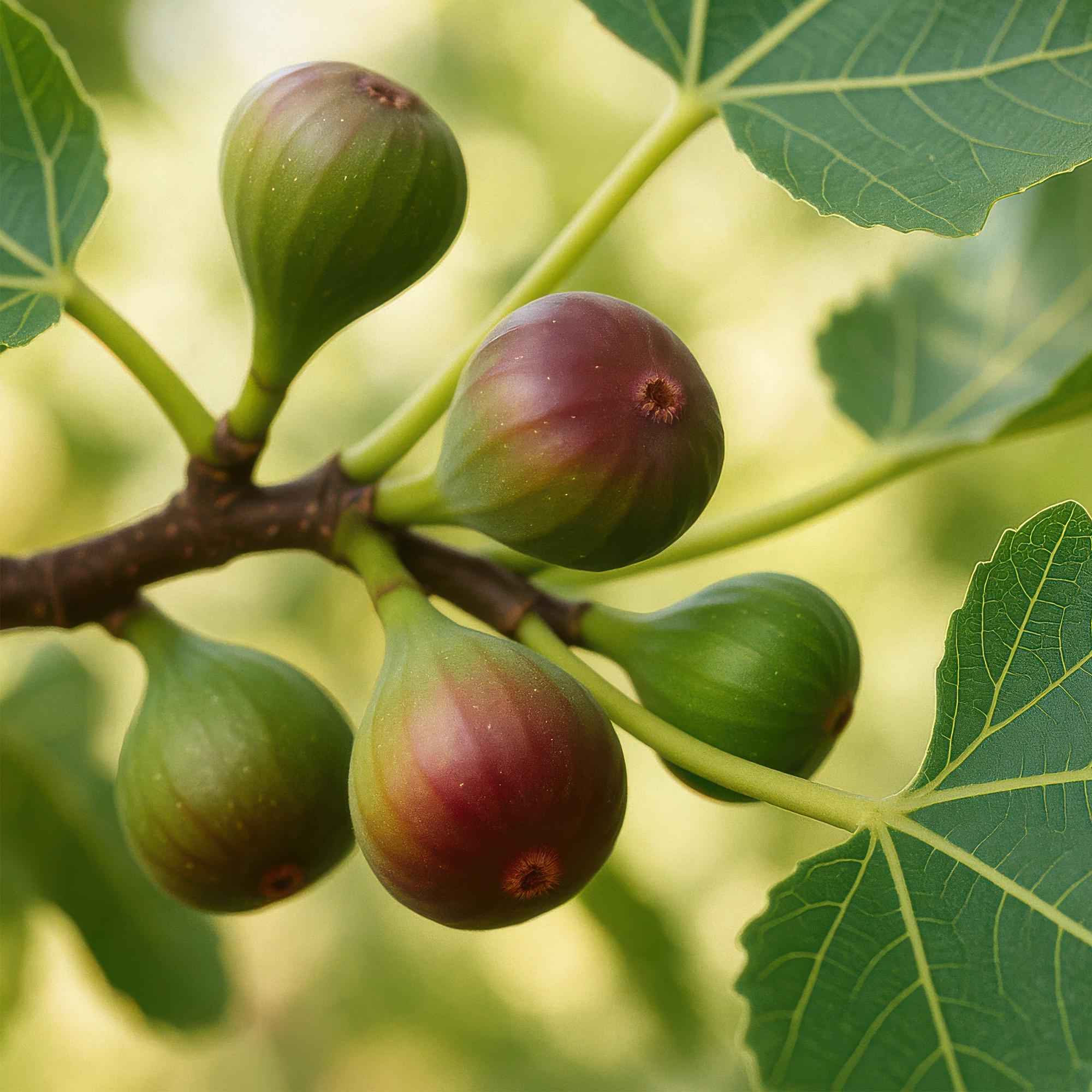Image of Feigenbaum – Ficus carica 'Little Miss Figgy' – 2 Pflanzen – Ø15cm – Höhe 50cm – Rote Früchte – Kompakter Obstbaum für Garten, Balkon & Terrasse-4