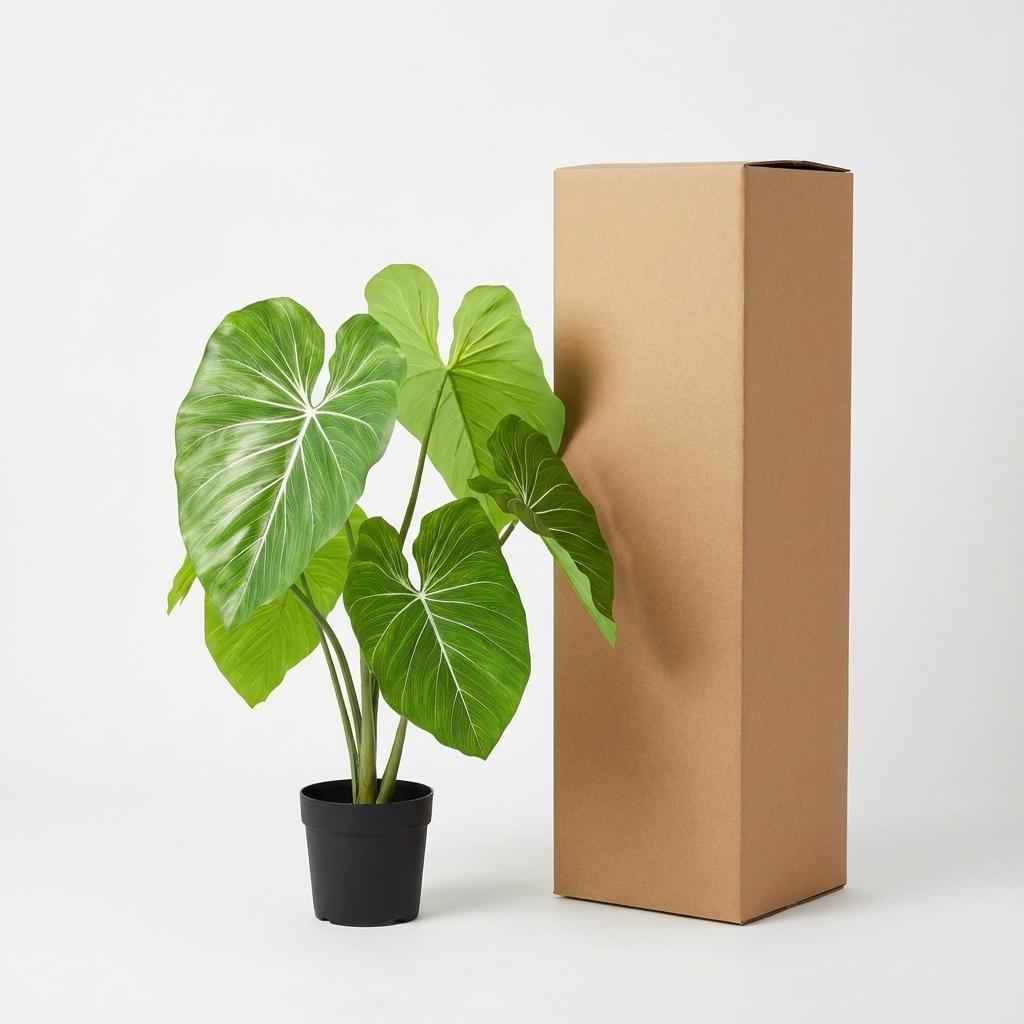 Image of Philodendron Kunstpflanze 100cm – Tropische Deko Pflanze – Pflegefreie Zimmerpflanze für Wohnzimmer Büro & Empfangsbereich-3