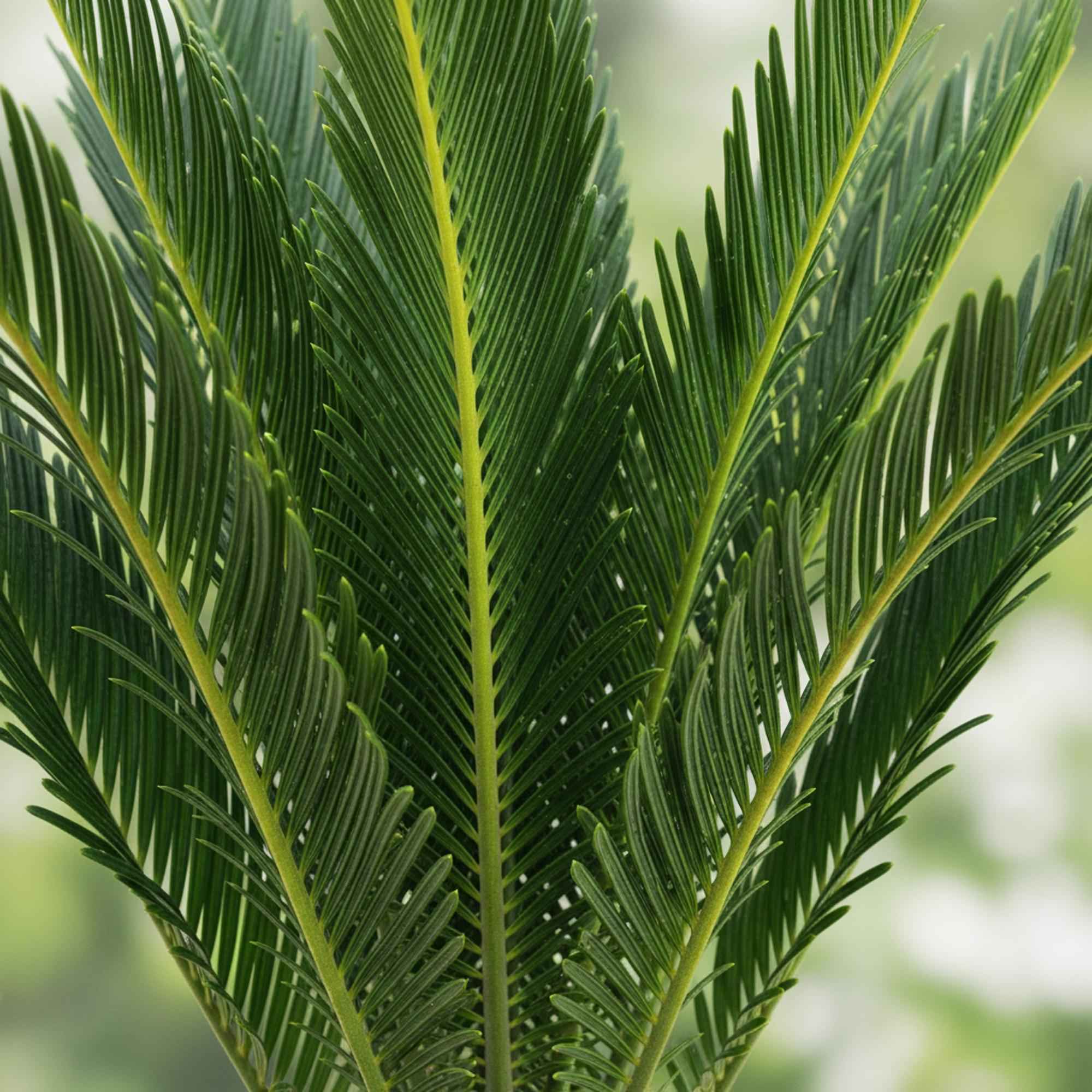 Image of Cycas revoluta Sagopalmfarn – 45cm – 14cm – Pflegeleichte Zimmerpflanze mit fiederartigen Blättern – Exotischer Blickfang für Wohn – & Arbeitsräume-4