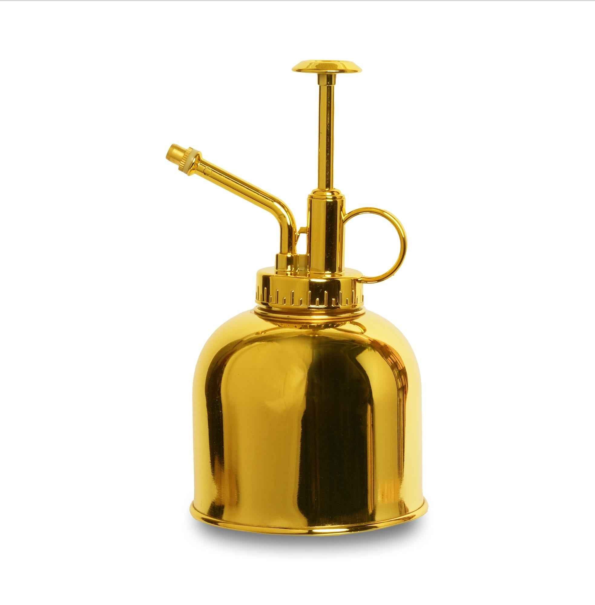 Image of Pflanzensprüher Gold – Edelstahl 300ml – Feiner Nebel für Zimmerpflanzen, Terrarien & Kräuter-0