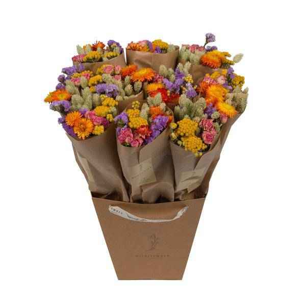 Image of Trockenblumen Strauß Market More Multi – Getrocknete Blumen Deko – Handgebunden – Natürliche Dekoration – Langlebig & Pflegeleicht – 50cm-0