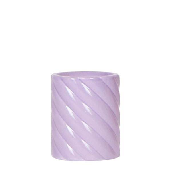 Image of Candy Dekotopf Hoch – Flieder – Ø6cm – Moderner Keramiktopf in fröhlichen Farben – Stilvoller Pflanzentopf für Zimmerpflanzen, Orchideen & Sukkulenten-0