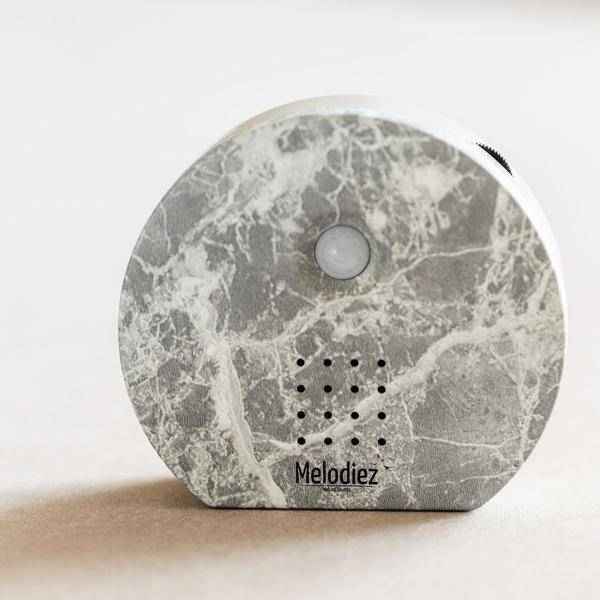 Image of Melodiez Spieluhr – Marmor – Melody Nature Box mit Bewegungssensor – Vogelgezwitscher, Meeresrauschen & Dschungelklänge-1