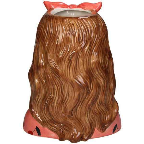 Image of Design – Vase Jessie – Fashion Lady mit Brille & Haarband – 27cm – Modernes Wohnaccessoire aus Polyresin – Vase & Dekoobjekt in einem